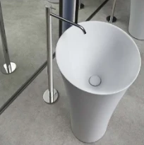 MELANGEUR DE LAVABO ANTONIO LUPI AYATI 105 - 13 o satine rvs libre