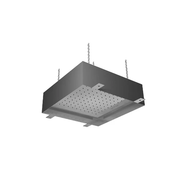 POMME DE DOUCHE DE PLUIE ANTONIO LUPI 35 X 35 X 11 inox incl Led éclairage