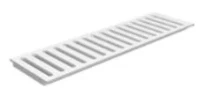 Antonio Lupi zeepinleg in corian b.27 cm, RVS gepolierd
