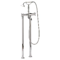 THERMOSTAT DE BAIN COTTAGE VICTORIAN chromé a/ raccords excentrique 1/2