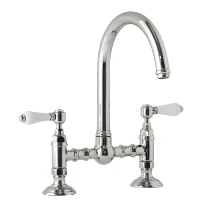 MELANGEUR DE CUISINE DUO-COMMANDE COTTAGE PETIT MONT BLANC chromé melangeur pont a/bec mobile