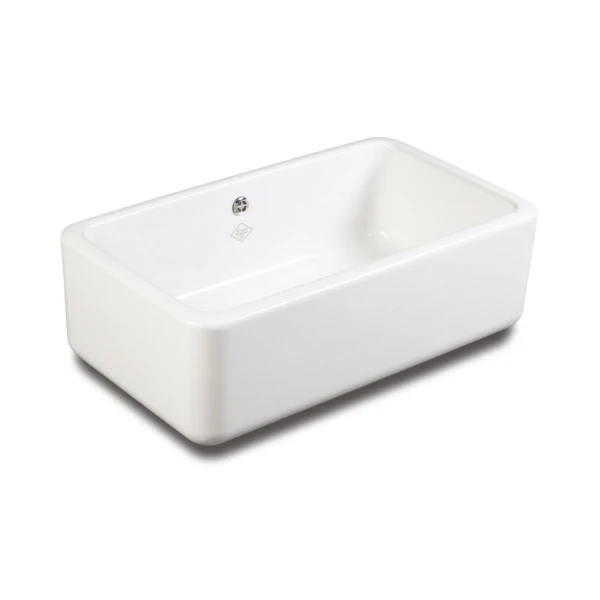 EVIER COTTAGE 795 - 460 o 255 ! CM blanc classic buttler 800 1 cuve a/ trop plein
