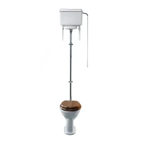 Aqua Prestige Belgravia réservoir de chasse haut - blanc - raccordement droite