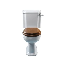 Aqua Prestige Belgravia cuvette à poser sortie H - blanc