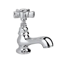 Cottage Dames Anglaises robinet de lavabo simple chromé