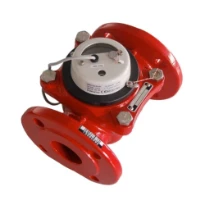 Aquatel MWNC compteur d'eau multijet eau chaude (130°C) prevu pour ajouter émetteur d’impulsions (sans contre-bride et joins) DN100 - 100 m³/h - 250 mm