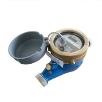 Aquatel MJ-LFC compteur d'eau multi-jets eau froide avec émetteur d'impulsions (avec raccords et joints) 3/4 x 1/2 - 2,5 m³/h - 165 mm