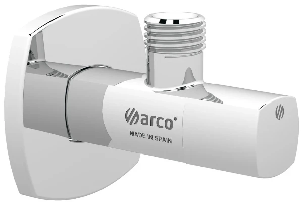 Arco A-80 Lipstick hoekstopbolkraan MM 1/2 x 3/8 - chroom - Anti-kalk