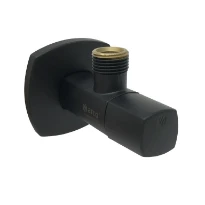 Arco A-80 Lipstick robinet d'arrêt à bille MM 1/2 x 3/8 - noir mat- anti-calcaire