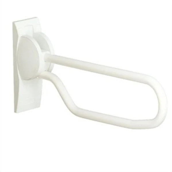 Linido opklapbare toiletbeugel lengte 700mm RVS wit