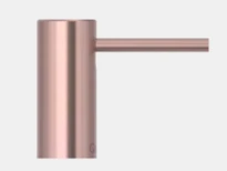 Quooker quooker nordic distributeur de savon - cuivre rosé. a remplir par le dessus - à palier - intérieur métallique. trou du robinet ø 25mm