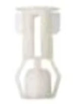Procasa WSS Brio / Maki bague de support pour charnière abattant - blanc