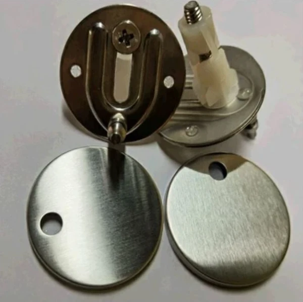 Procasa WSS Brio / Maki scharnierset toiletzitting 55 mm - RVS