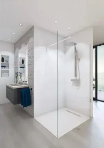 Procasa Vivo Wall muurprofiel en stabilisatiestang - chroom