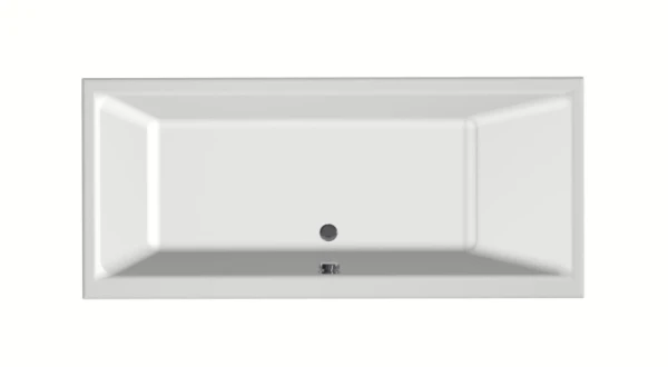 Bado Kristal baignoire acrylique 1700 x 750 x 450 mm - blanc
