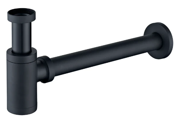 Procasa Flowline design bekersifon 5/4 x 32 mm - zwart mat