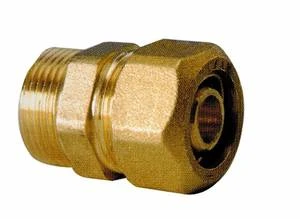 Begetube rechte klemkoppeling MF 25/3,5 x 4/4 M - VPE buis