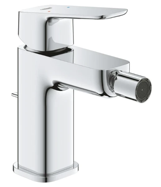 Grohe Cubeo bidetmengkraan met automatische lediging - chroom