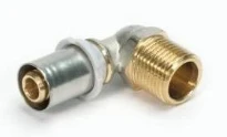 Begetube B-Press laiton coude de transition 90° MF 16 x 1/2 M