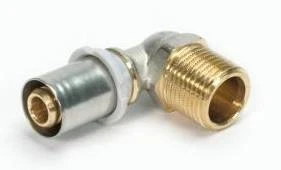 Begetube B-Press laiton coude de transition 90° MF 16 x 1/2 M