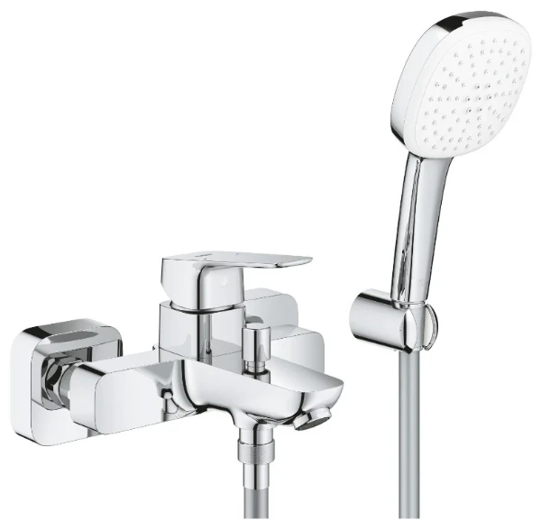 Grohe Cubeo mitigeur de bain avec douchette - chromé