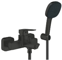 Grohe Cubeo mitigeur de bain avec douchette - noir mat