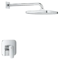Grohe Cubeo inbouw mitigeur de douche avec pomme de douche - chromé