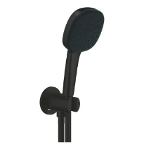 Grohe Cubeo douchette avec fixation et fixfit - flexibele 1500 mm - noir mat