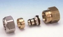 Begetube raccord bicône droit FF 20/2 Alu x 3/4 F - tuyau Alpex