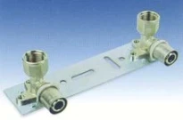 Begetube B-Press laiton culasse avec coude de transition 90° FF 16 - 1/2 F - 153 mm