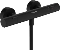 Hansgrohe Ecostat Fine thermostat de douche - noir mat