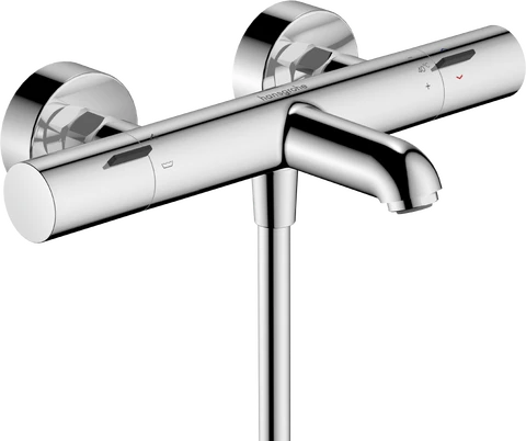 Hansgrohe Ecostat Fine robinet thermostatique bain - chromé