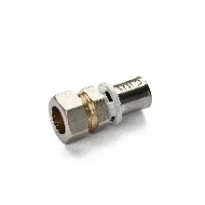Begetube B-Press laiton manchon réduit FM 16 x 15 mm - chromé