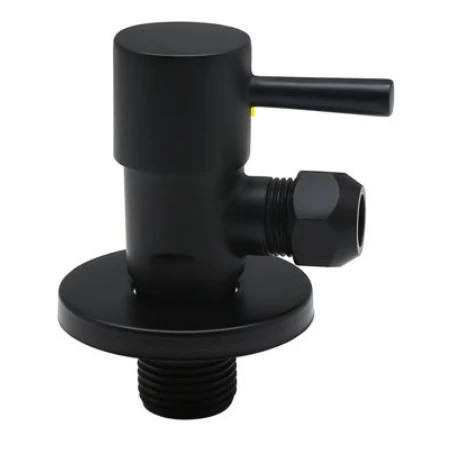 Procasa Piccolo vanne d'équerre 1/2 x 10 mm - noir mat