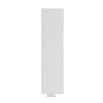 Radson Ulow E2 V radiateur vertical avec ventilateur integre H1800xT22xL450 - 640 Watt (EN442 45/35/20) - Ral 9016 blanc signalisation - Température de fonctionnement maximale 60°C