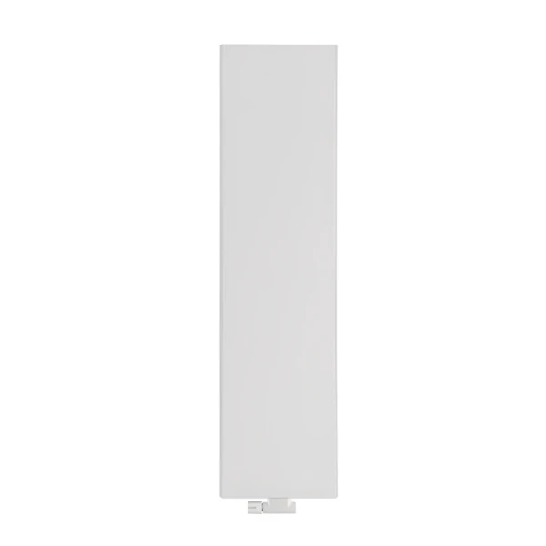 Radson Ulow E2 V vertikale paneelradiator met geintregreerde ventilatoren H2100xT22xL600 - 933 Watt (EN442 45/35/20) - Ral 9016 verkeerswit - Maximale bedrijfstemperatuur 60°C