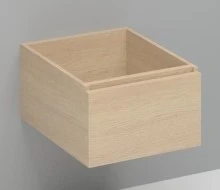 Procasa Thiny sous-meuble avec 1 porte gauche 400 x 220 x 520 mm - smoked oak