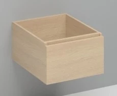 Procasa Thiny sous-meuble avec 1 porte droite 400 x 220 x 520 mm - smoked oak