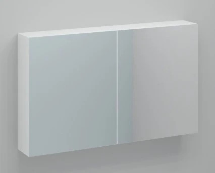 Procasa Kivu armoire de toilette sans éclairage avec 2 portes 1200 x 720 x 160 mm - blanc - sans combibox
