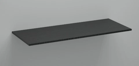 Procasa Kivu wastafelblad 1200 x 500 x 18 mm - raven oak