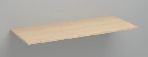 Procasa Kivu tablette mélamine 1200 x 500 x 18 mm - smoked oak