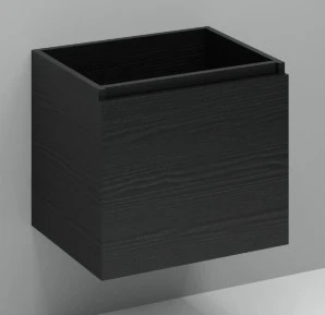 Procasa Kivu sous-meuble avec 1 porte sans poignées droite 600 x 475 x 520 mm - raven oak