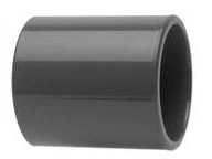 Nicoll PVC Druk mof FF 20 x 20 mm - PN16 - grijs