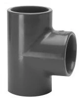 Nicoll PVC Druk T-stuk 90° FFF 90 x 90 x 90 mm