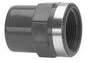 Nicoll PVC Pression raccord de transition FF 3/4 x 32 mm - avec bague de renforcement