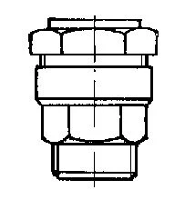 MANCHON BSN 1/2 M X 17 MM laiton raccord pour pe