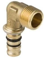 Geberit Mepla coude de transition 90° MM 16 x 1/2 M
