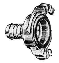 RACCORD RAPIDE 22 MM laiton pour flexible