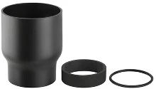 MANCHON A RESTREINDRE GEBERIT 75 MM X 80 MM noir pe