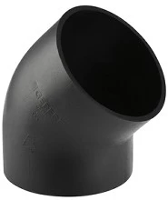 Geberit PE coude 45° 63 x 63 mm